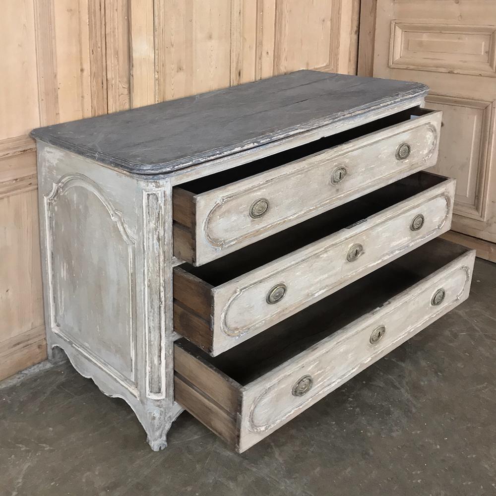 18th Century Country French Painted Commode 6