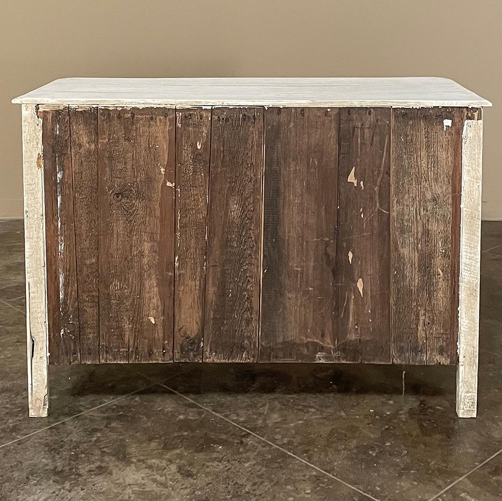 18th Century Country French Painted Commode For Sale 11