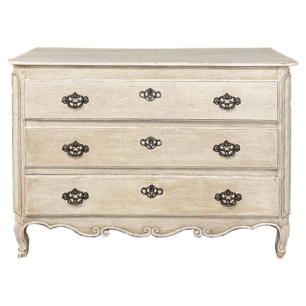 18th Century Country French Painted Commode