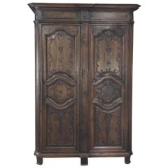 18th Century Country French Provincial Armoire
