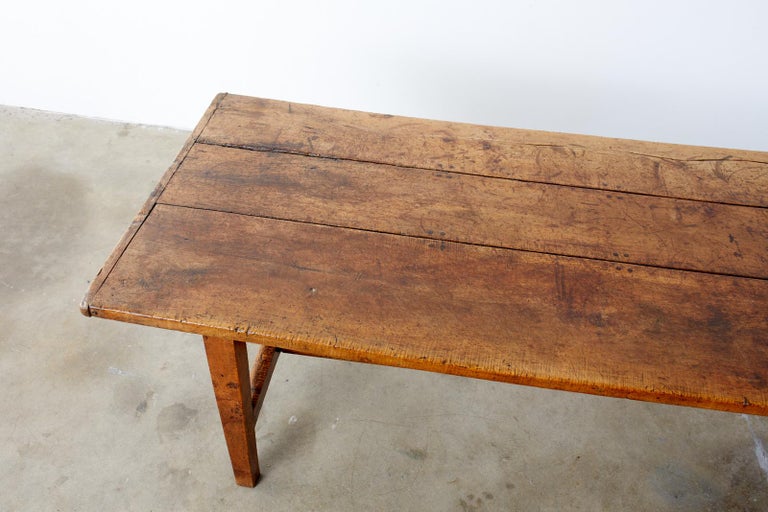 18th Century Country French Provincial Farmhouse Dining Table For Sale 2