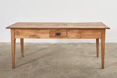18th Century Country French Provincial Fruitwood Farmhouse Work Table