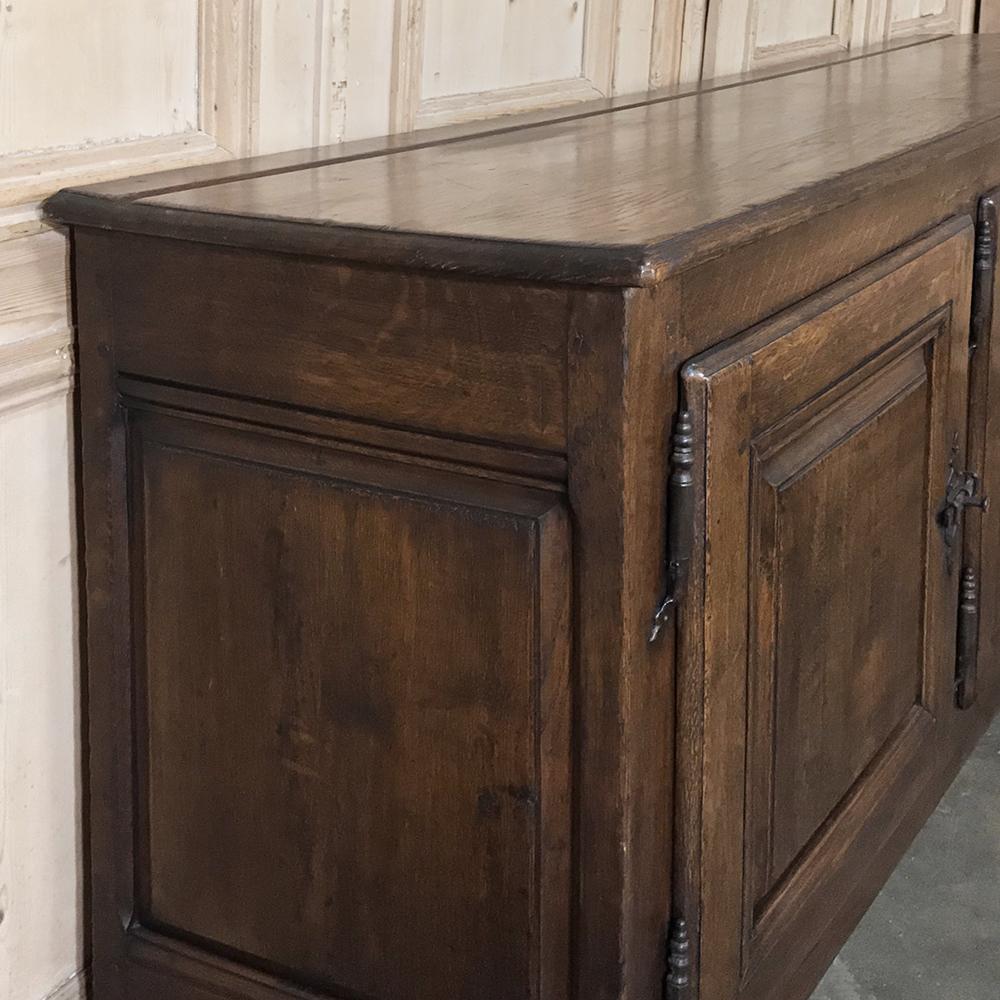 18th Century Country French Provincial Low Buffet 4