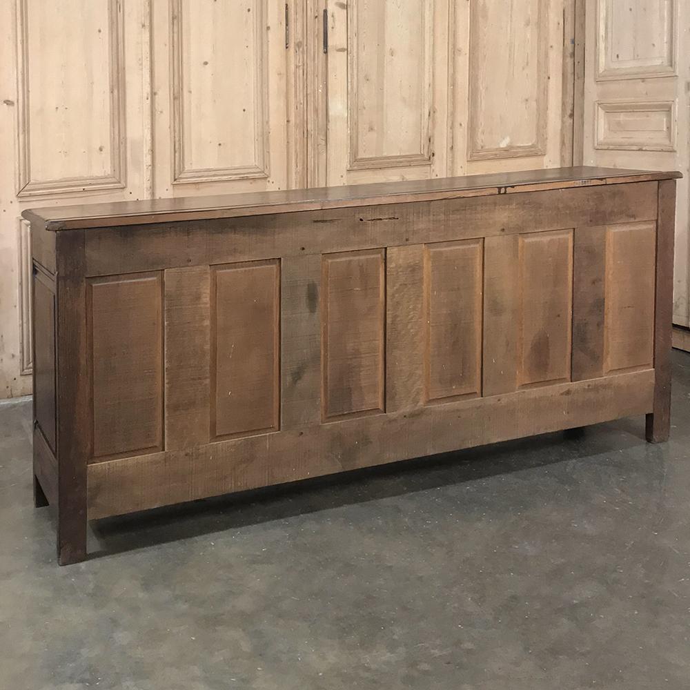 18th Century Country French Provincial Low Buffet 6