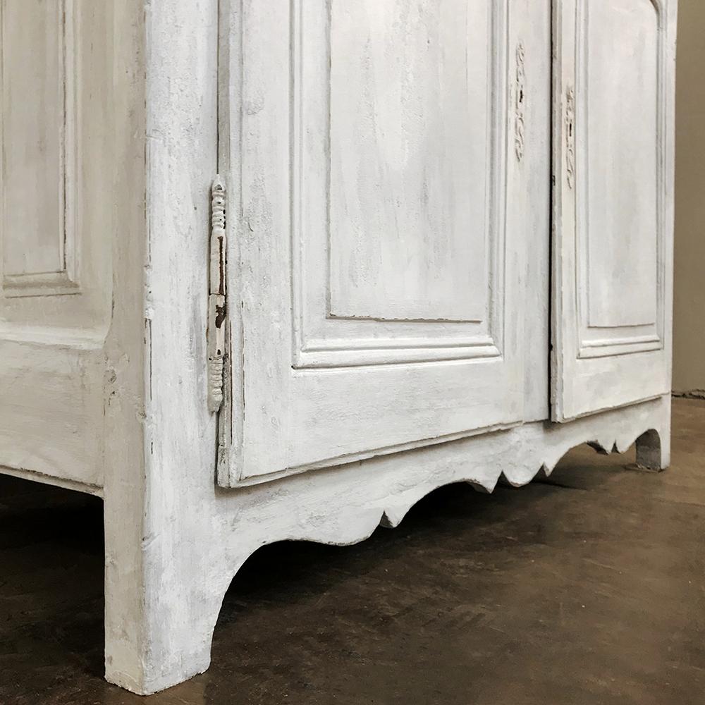 18th Century Country French Provincial Painted Buffet For Sale 4