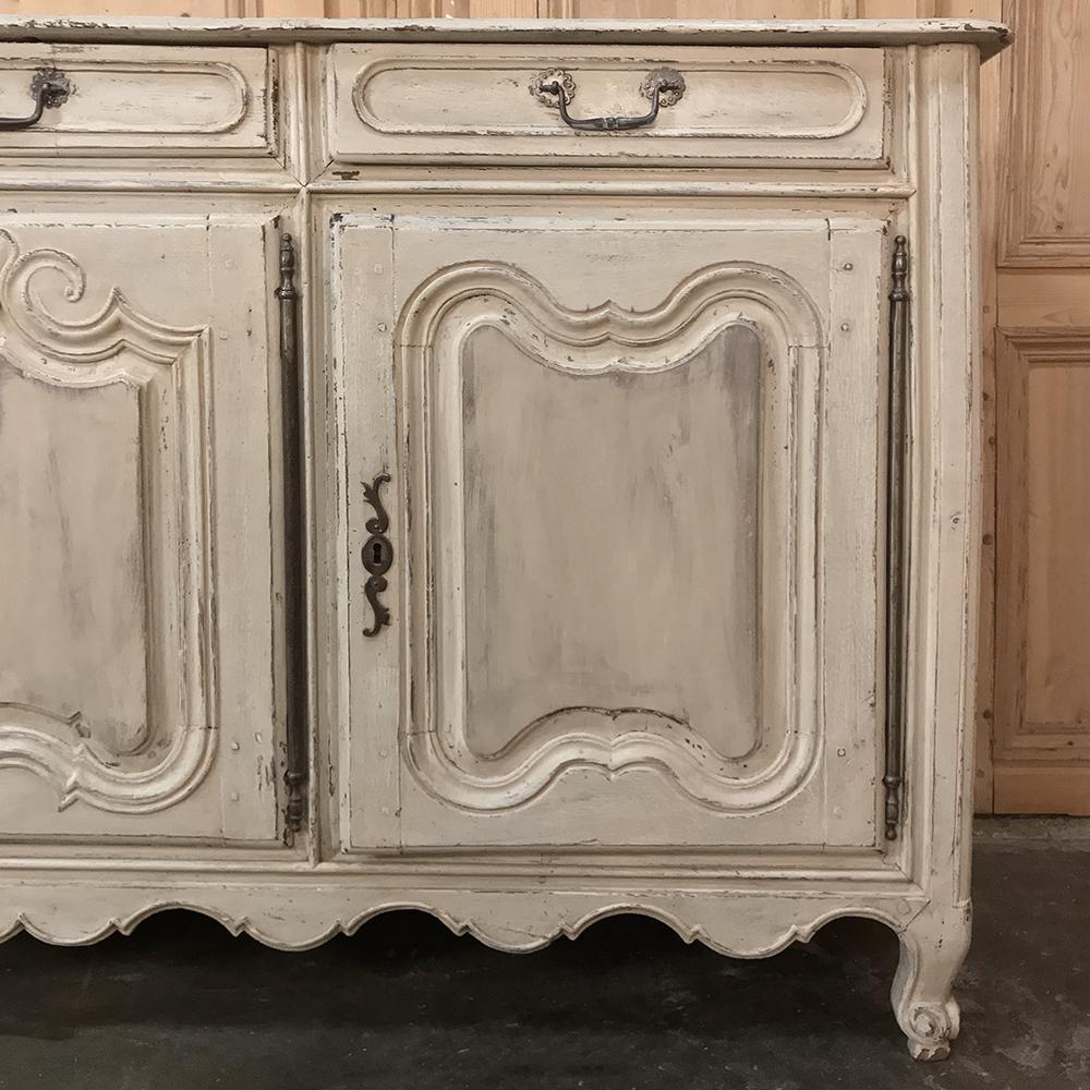 18th Century Country French Provincial Painted Buffet 2