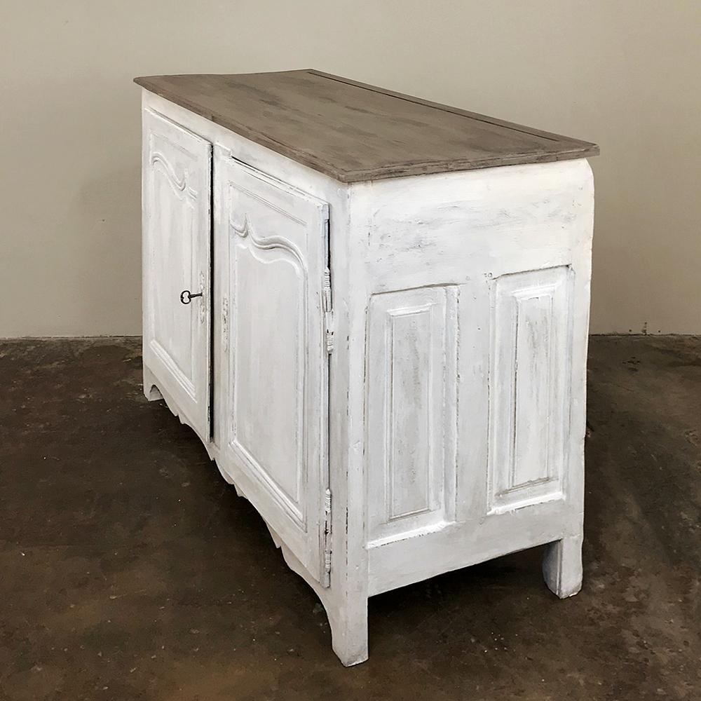 18th Century Country French Provincial Painted Buffet For Sale 5
