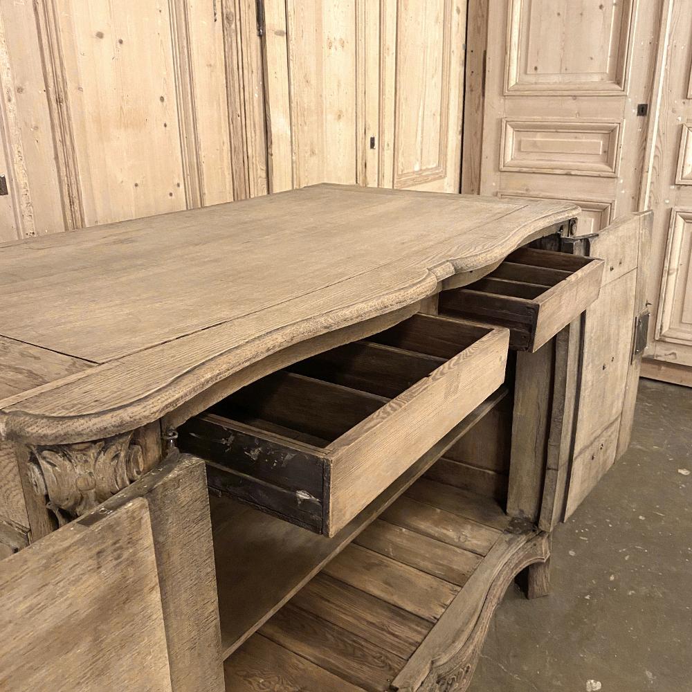 18th Century Country French Provincial Stripped Buffet For Sale 7