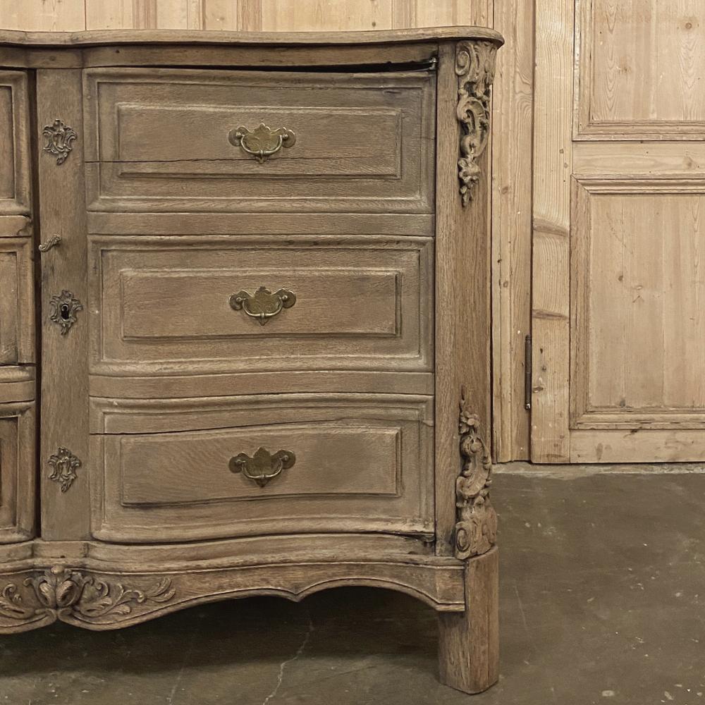 18th Century Country French Provincial Stripped Buffet For Sale 3