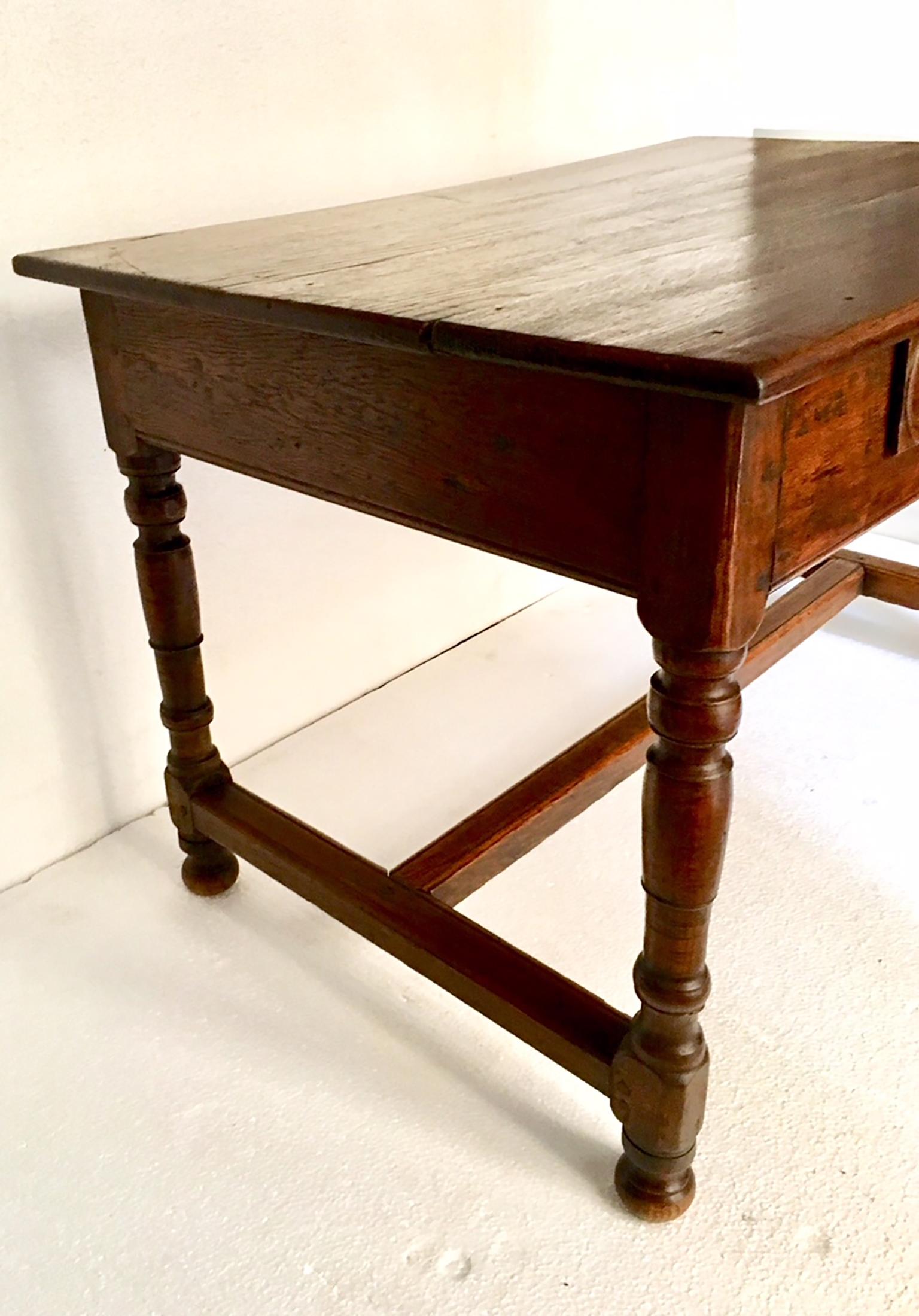 Walnut 18th Century Country French Side Table