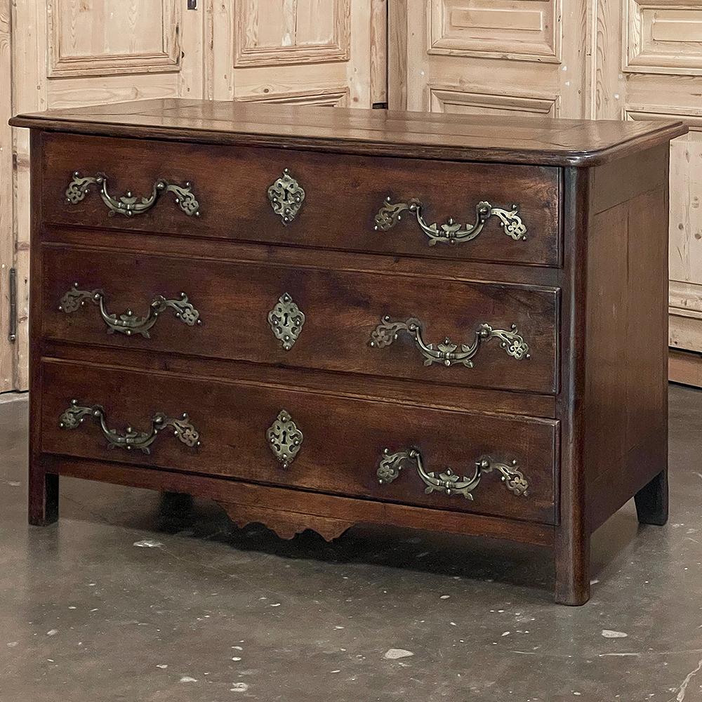 Louis XIII 18th Century Country French Style Dutch Chest of Drawers For Sale