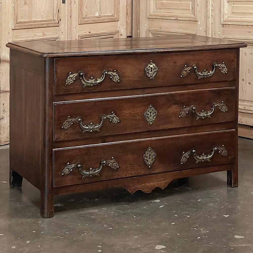 Hand-Crafted 18th Century Country French Style Dutch Chest of Drawers For Sale