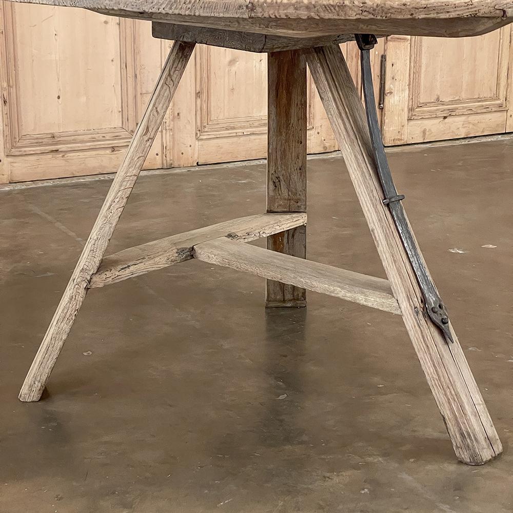 18th Century Country French Tilt-Top Center Table For Sale 8