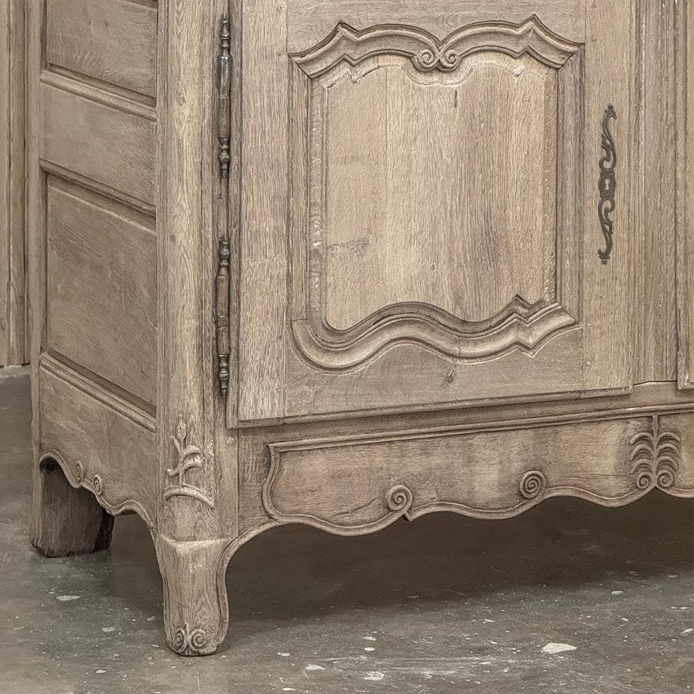 Acciaio Buffet Vaisselier francese del XVIII secolo in Oak striato in vendita
