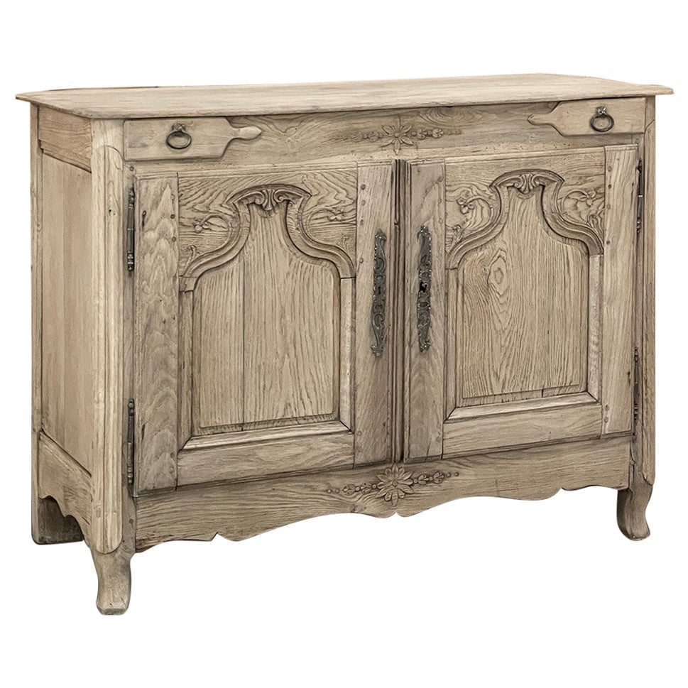 Buffet di campagna francese del 18° secolo in Oak Oak scrostato