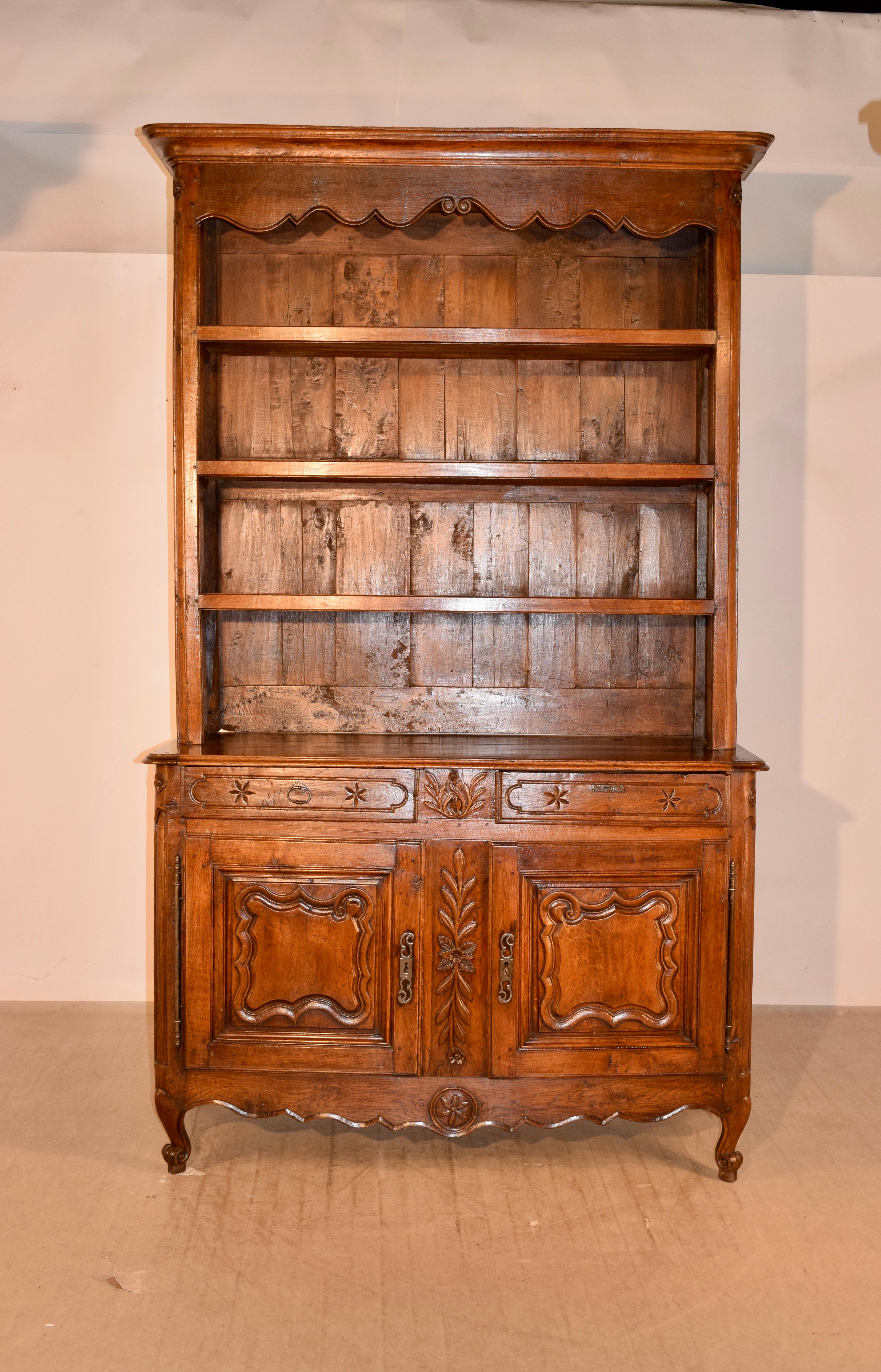 18th Century Country French Wall Cupboard For Sale 8