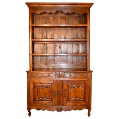 18th Century Country French Wall Cupboard