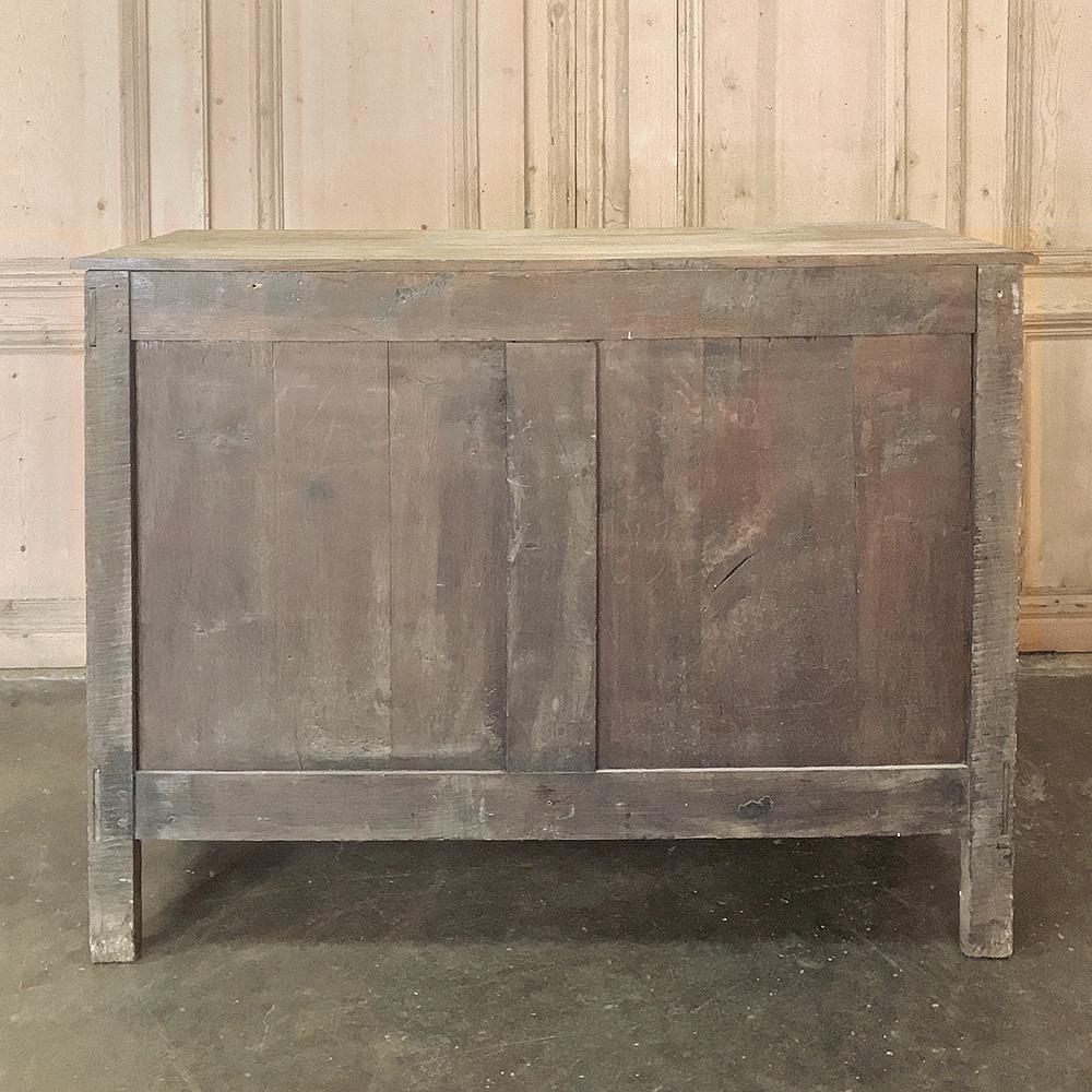 18th Century Country French Whitewashed Commode For Sale 13
