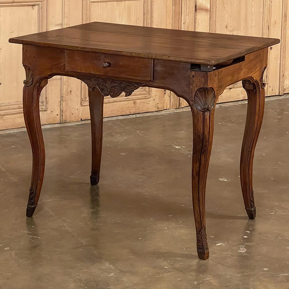 Hand-Crafted 18th Century Country French Writing Table ~ End Table For Sale
