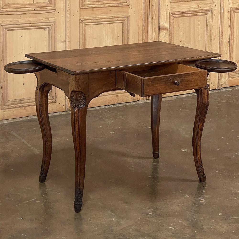 Walnut 18th Century Country French Writing Table ~ End Table For Sale