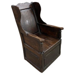 18th Century Country Lambing Chair