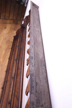 18th century country oak shelves
