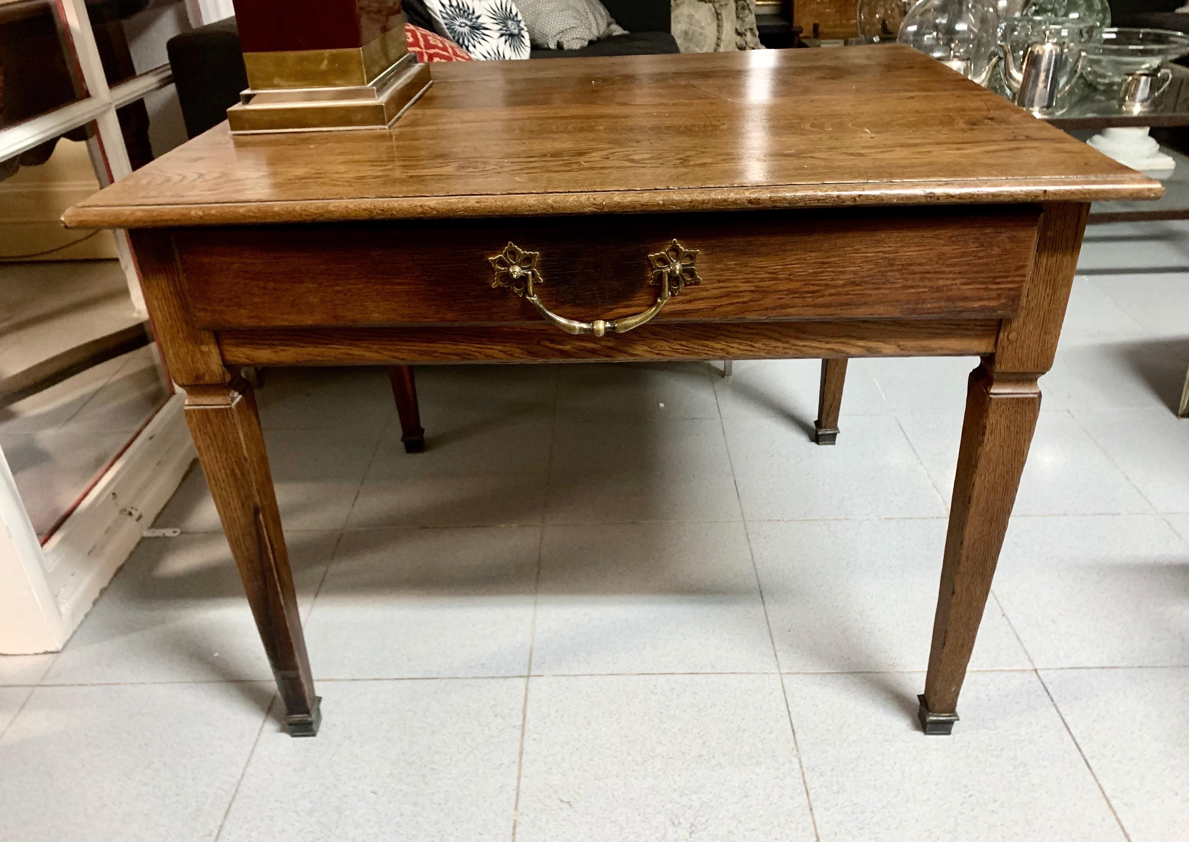 18th Century Country Side Writing Table For Sale 6