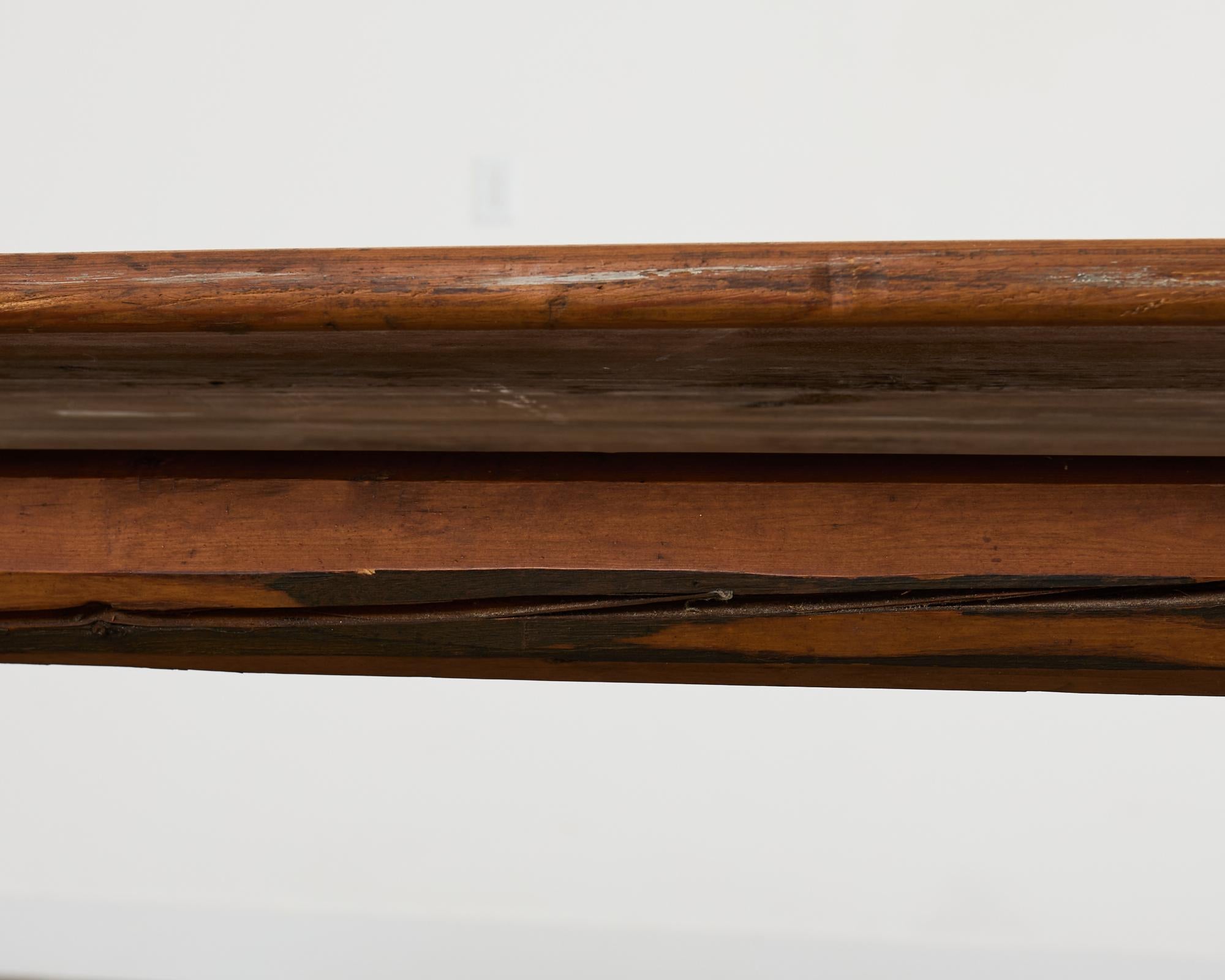 18th Century Country Swedish Pine Farmhouse Bockboard Dining Table 13