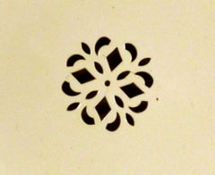 18th-Century English Plain Creamware Hot Water Plate