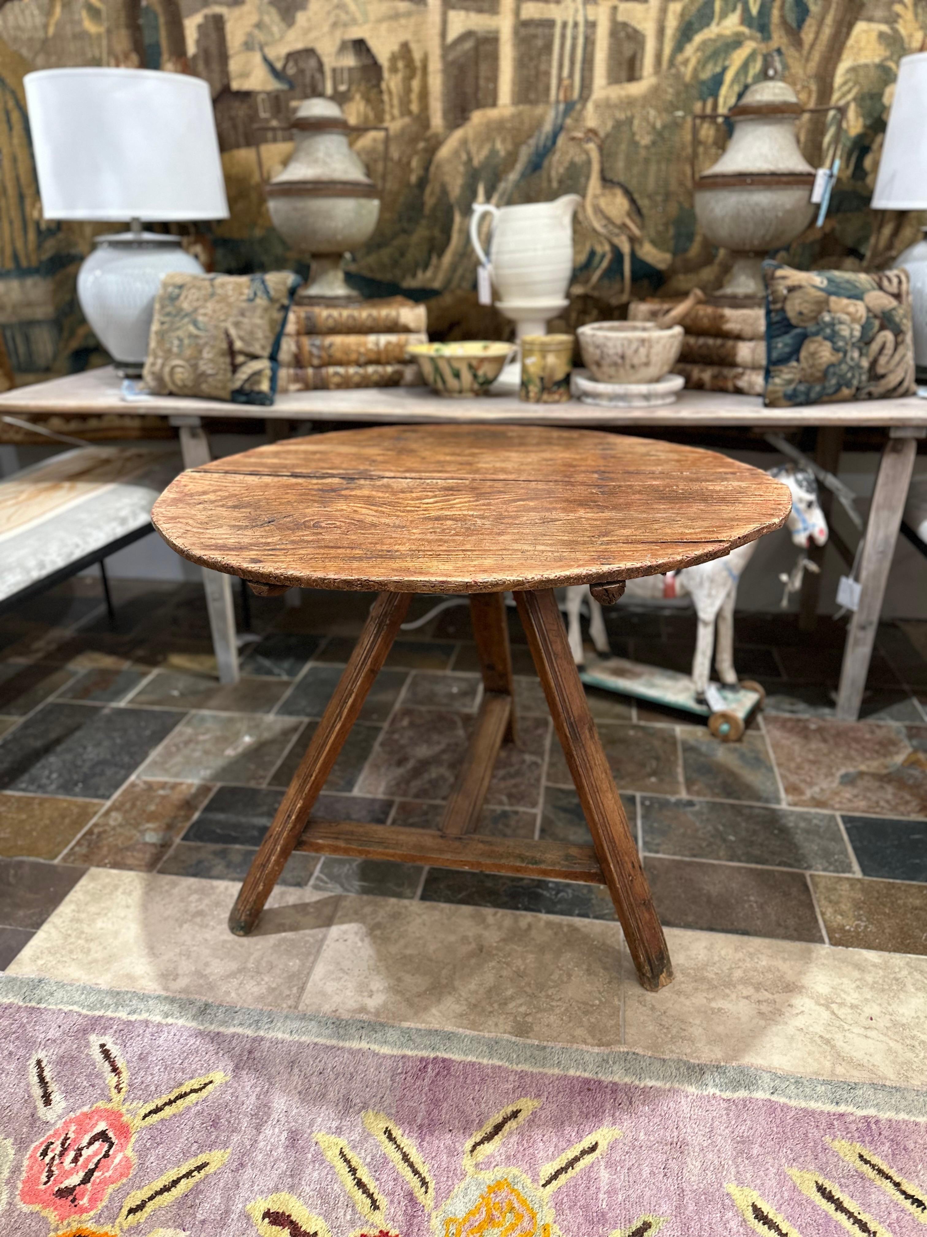 English 18th Century Cricket Table For Sale
