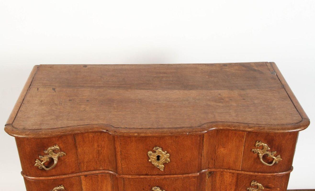 18th Century Danish Baroque Oak Chest For Sale 4