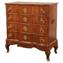 18th Century Danish Baroque Oak Chest