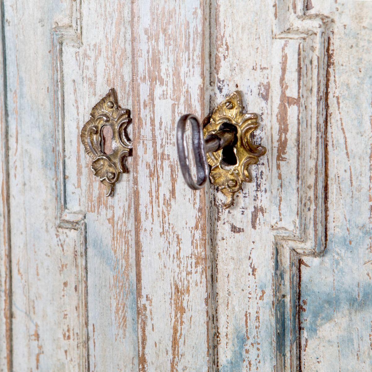 Scrivania barocca danese del 18° secolo in finto marmo in vendita 7