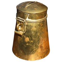 18th Century Danish Brass or Money Box