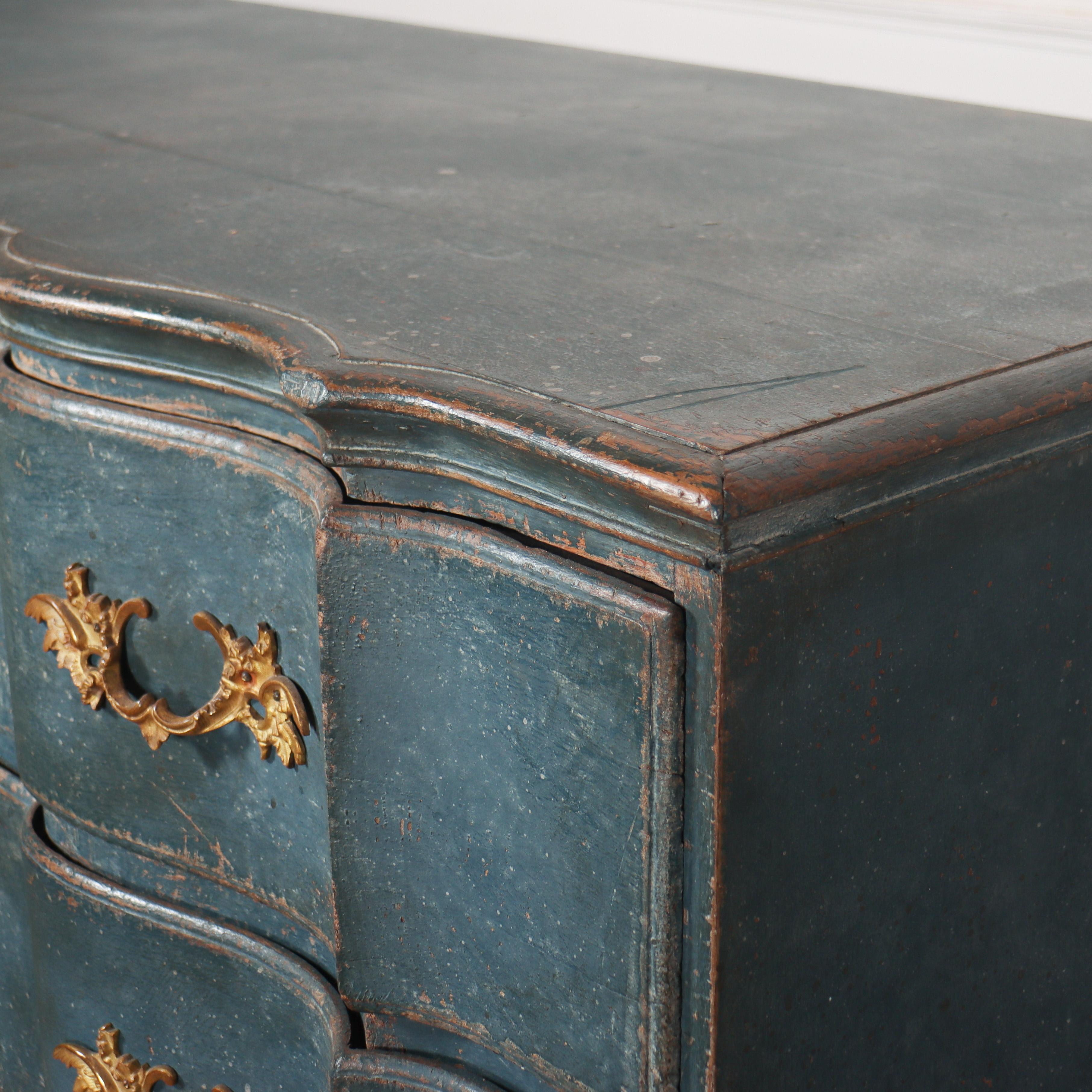18th Century Danish Chest of Drawers For Sale 2
