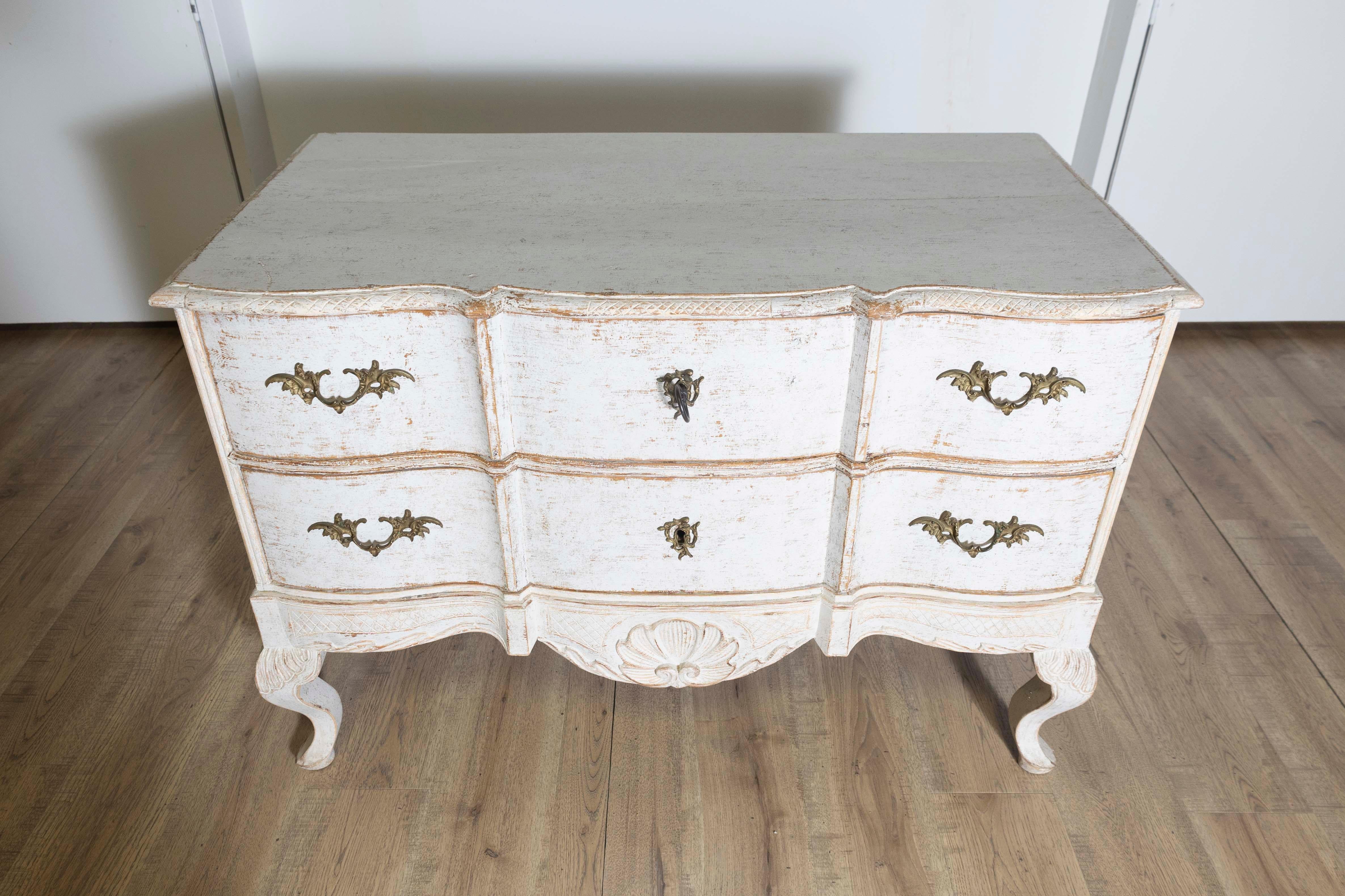 Rococò Commode danese del XVIII secolo, circa 1780 in vendita