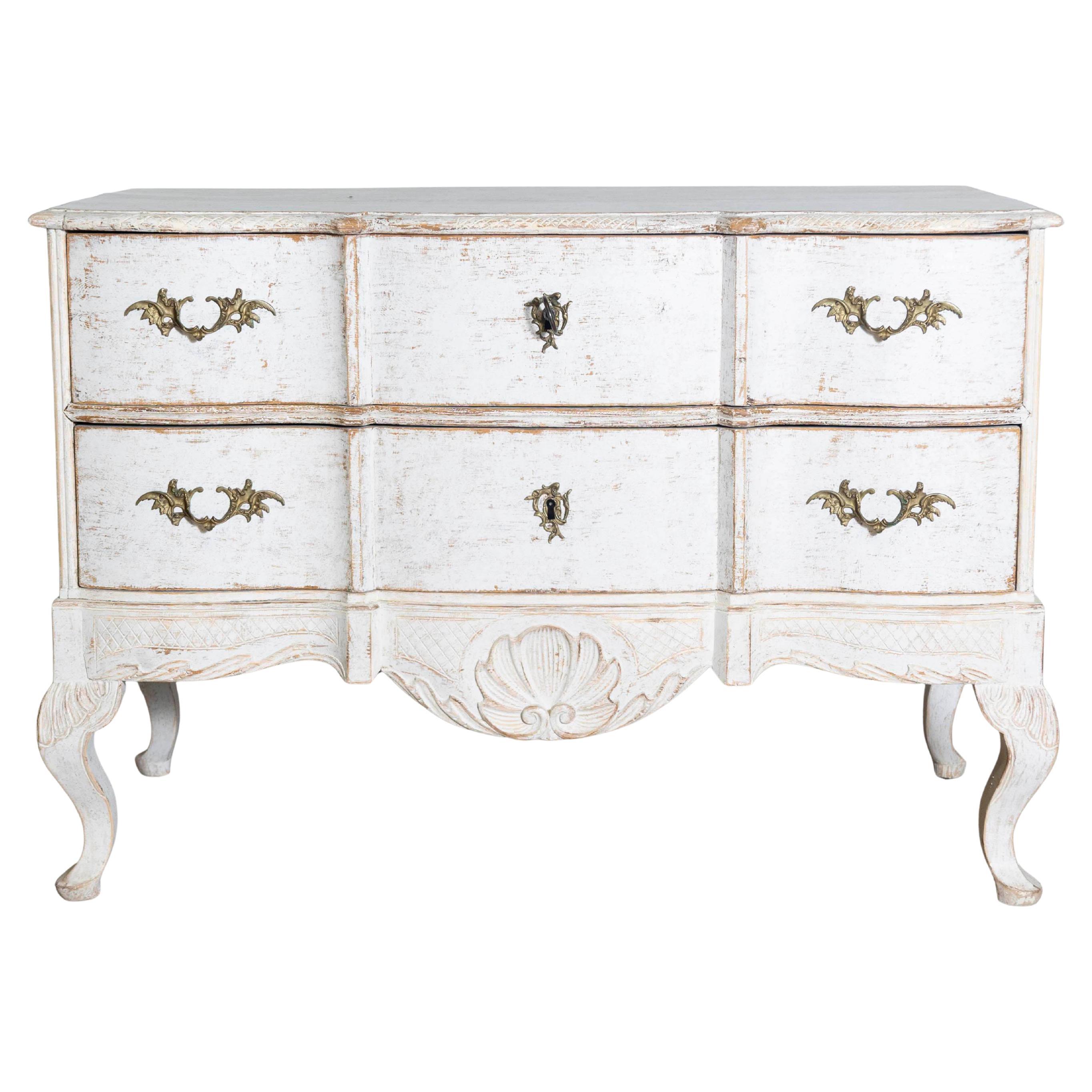 Cómoda danesa del siglo XVIII Circa 1780