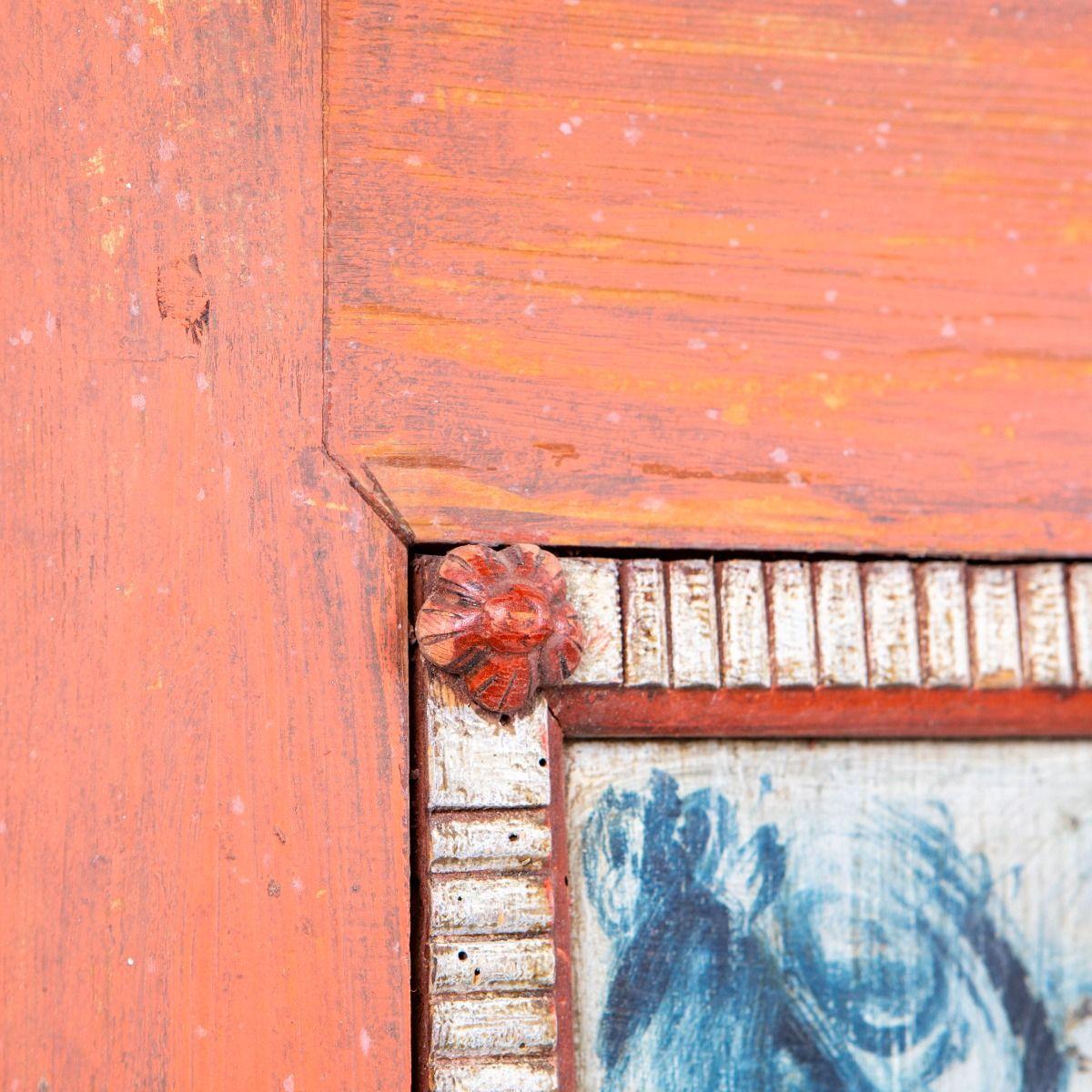 Cabinet with Original Paint. 18th Century Danish Louis XVI For Sale 7