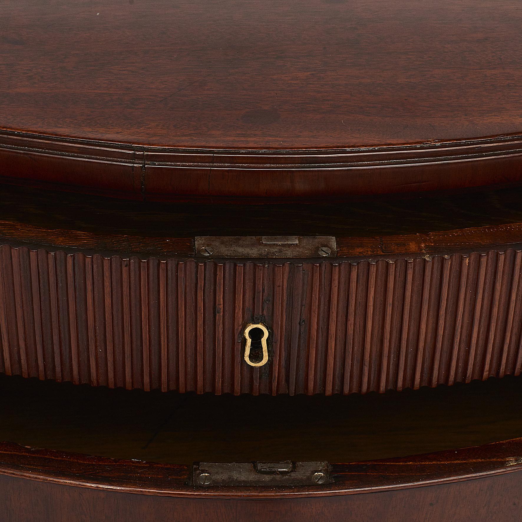 18th Century Danish Louis XVI Mahogany Chest of Drawers For Sale 1