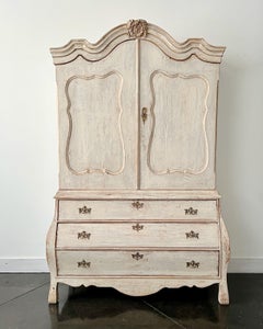 18th century Danish Period Rococo Cabinet