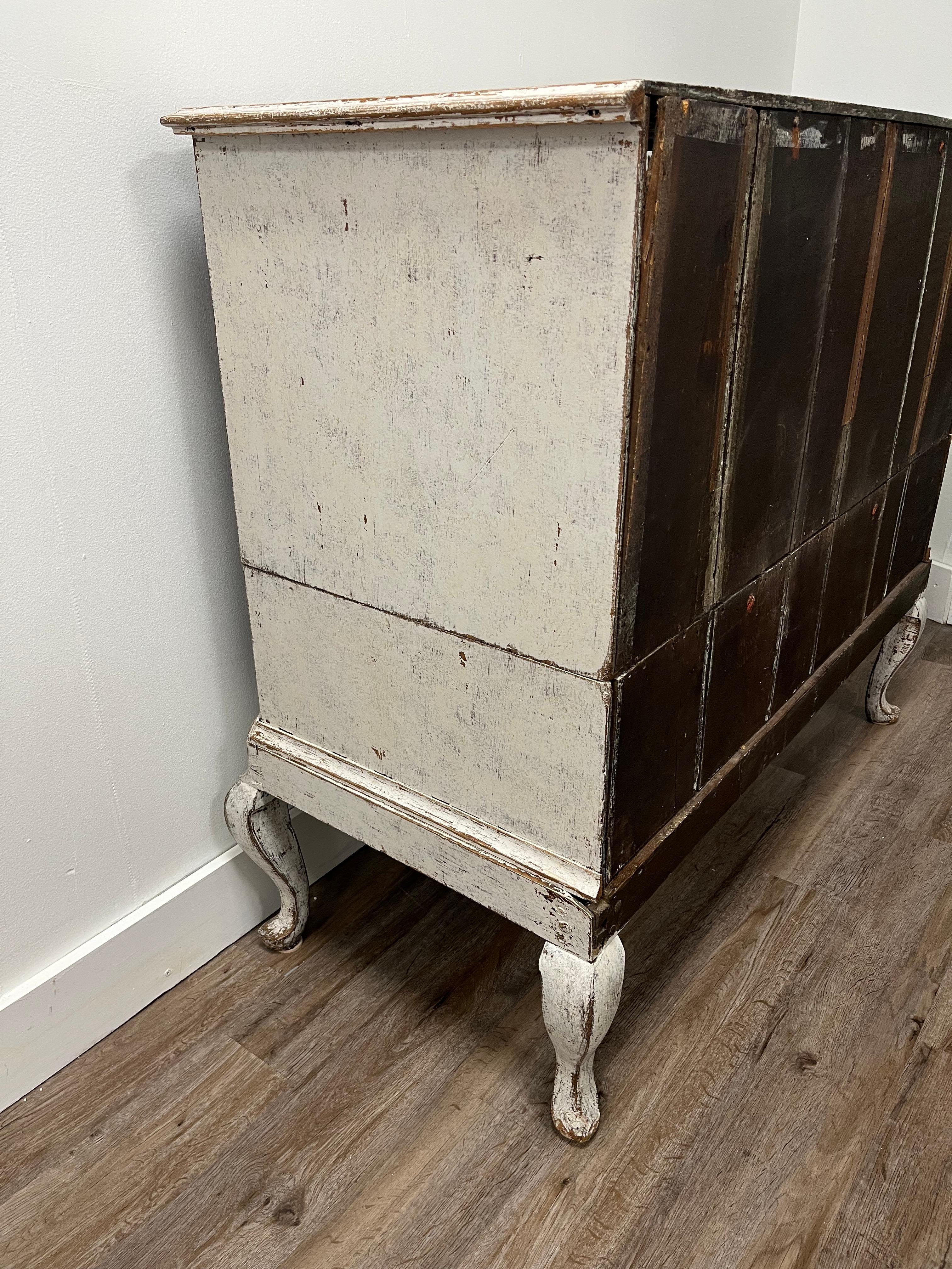 18th Century Danish Rococo Chest on Chest For Sale 5