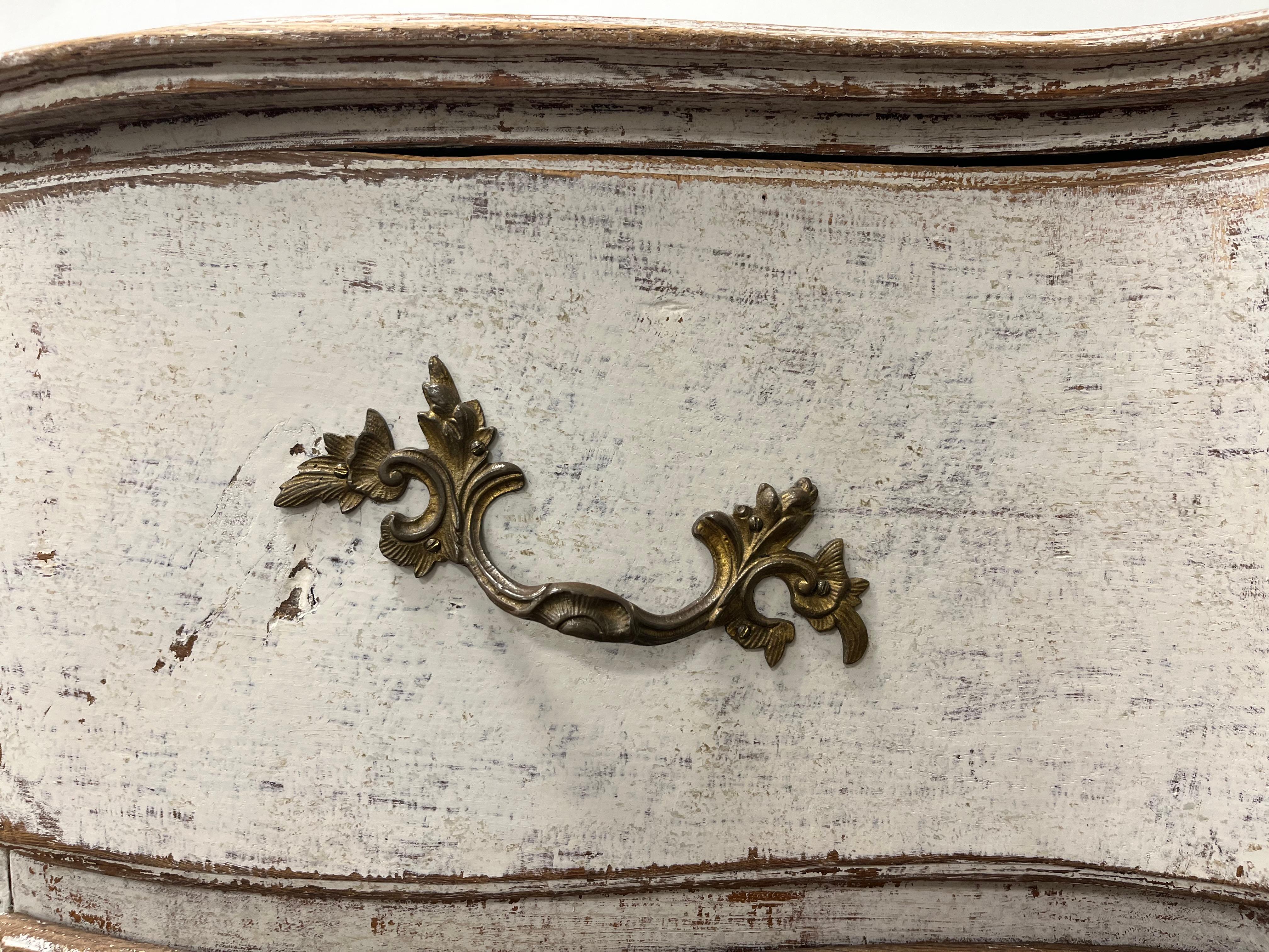 18th Century Danish Rococo Chest on Chest For Sale 2
