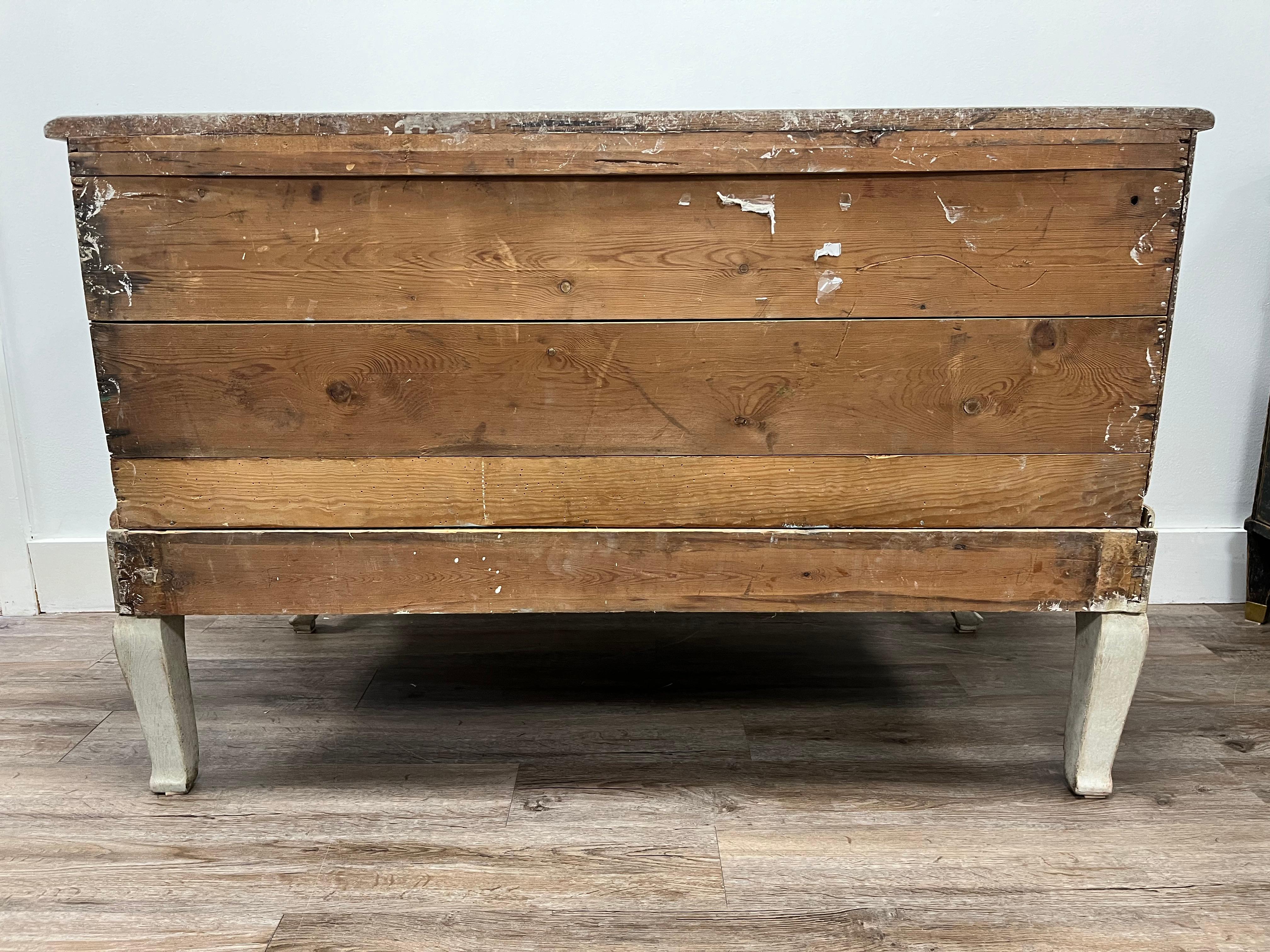 Cassettiera scandinava in stile rococò del XVIII secolo in vendita 3