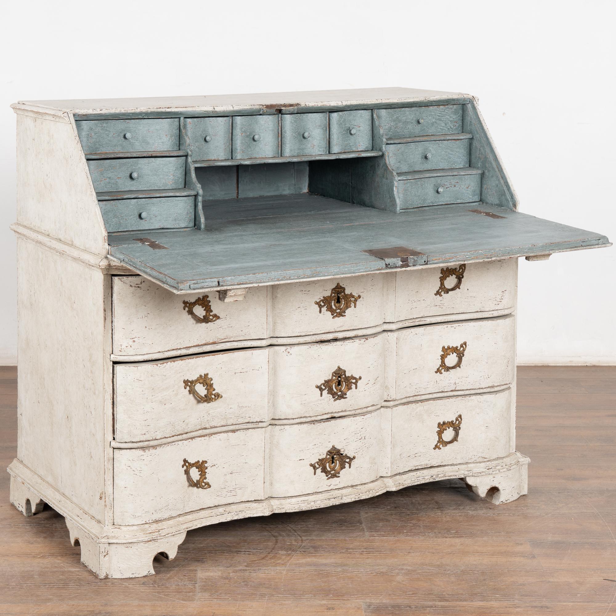 This oak secretary or 