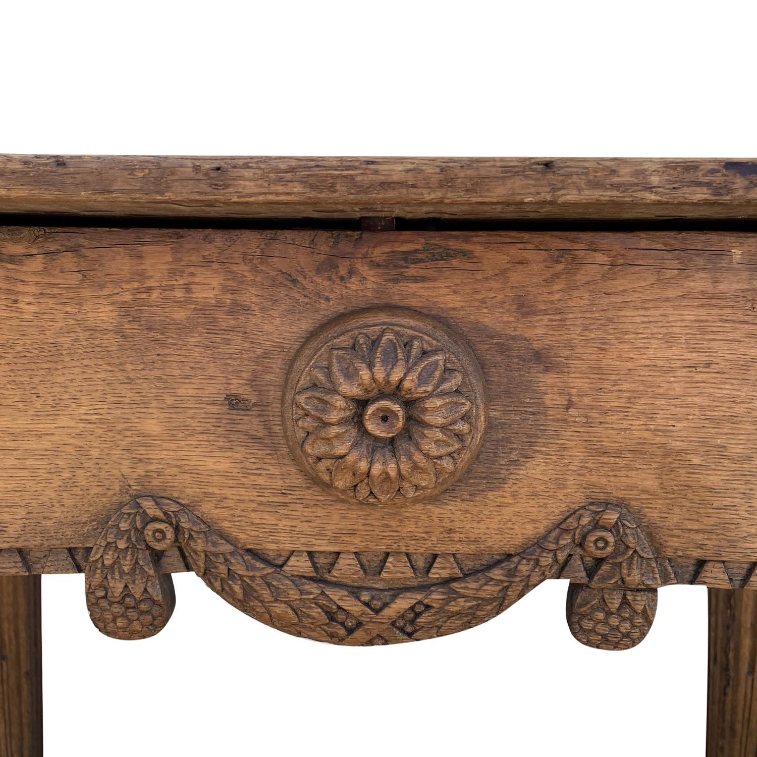 18th Century French Régence Console Table - Antique Oakwood Farm, End Table 2