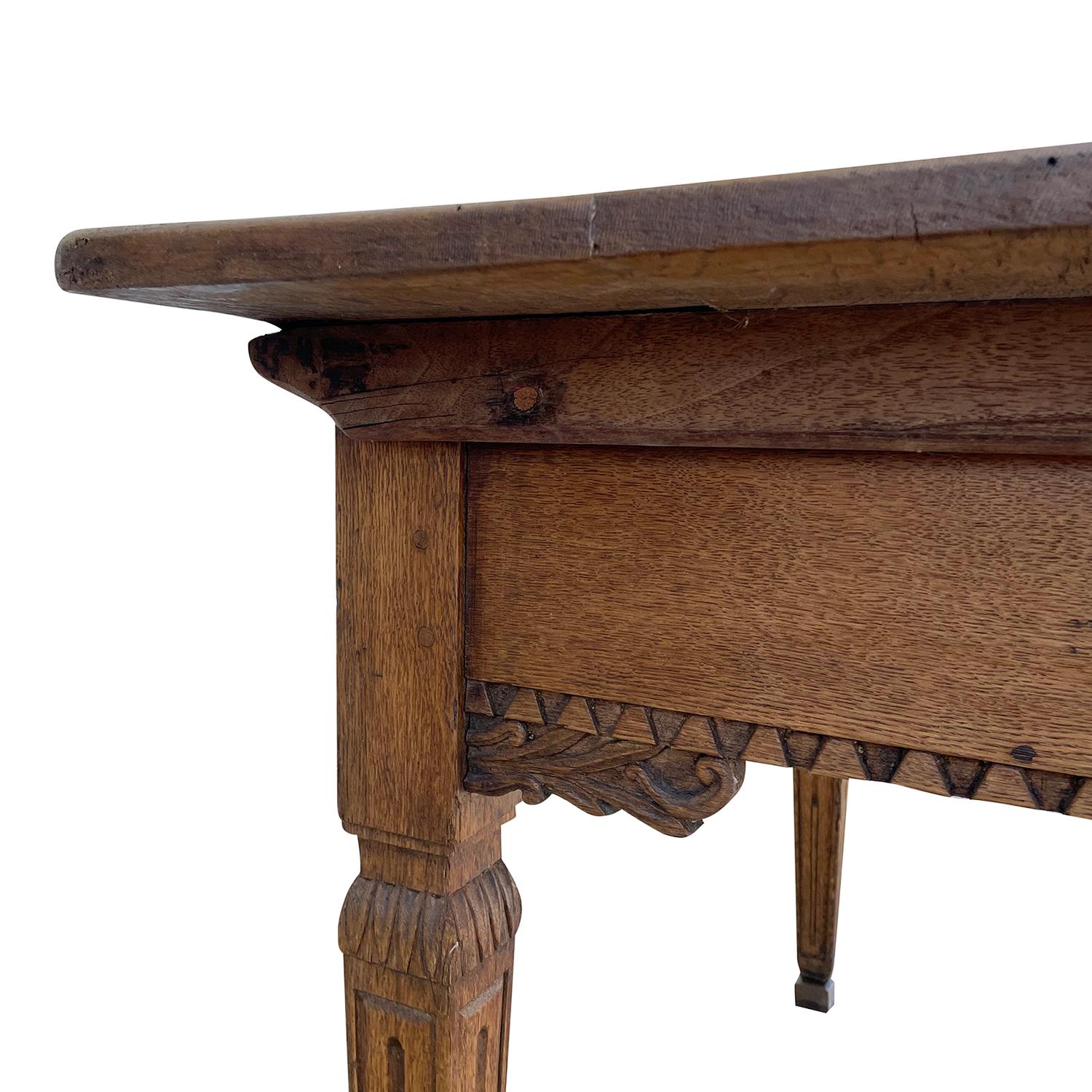 18th Century French Régence Console Table - Antique Oakwood Farm, End Table 3