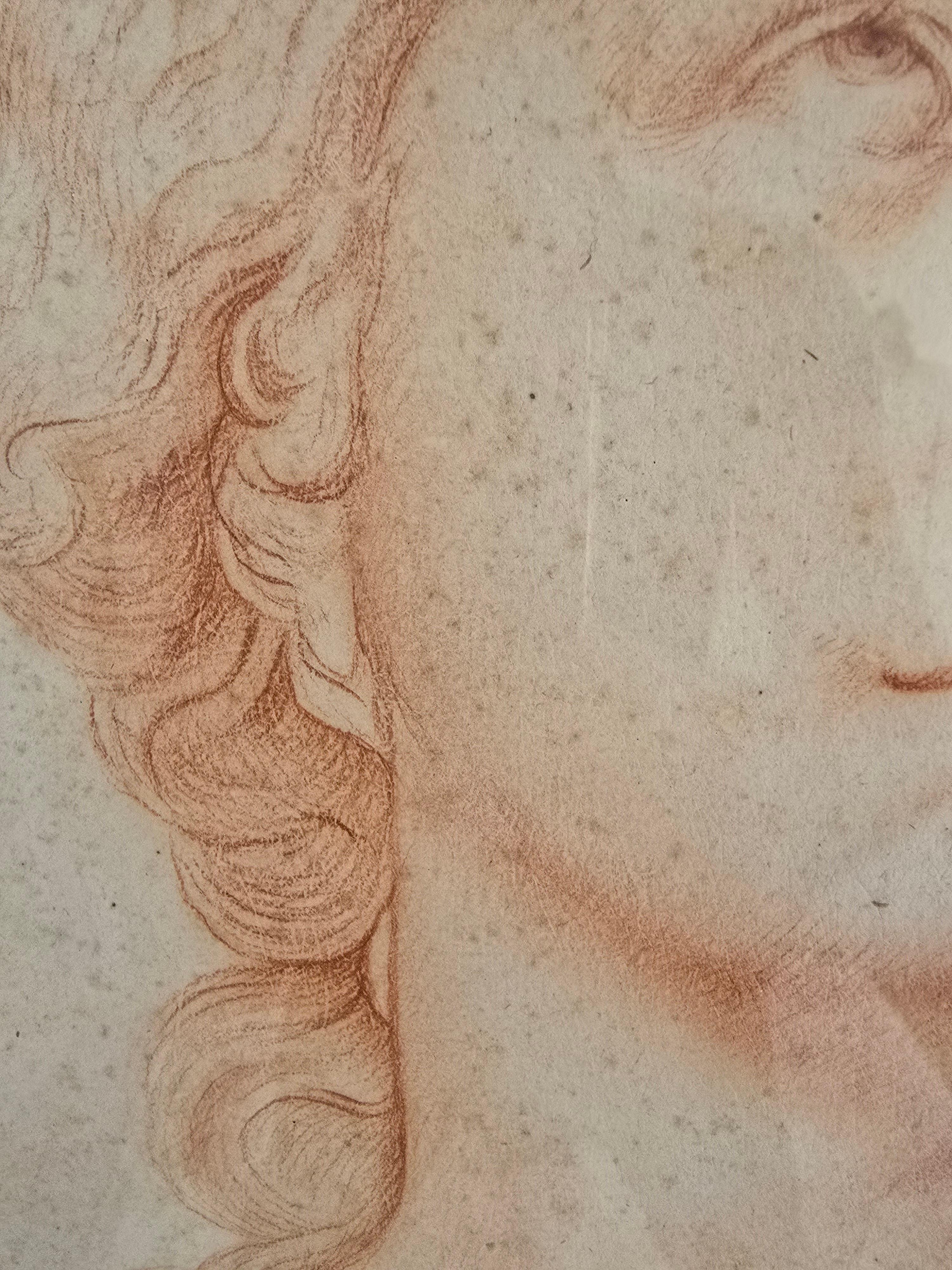 Disegno datato del XVIII secolo - Ritratto di una giovane donna (6 maggio 1780-70?) in vendita 9