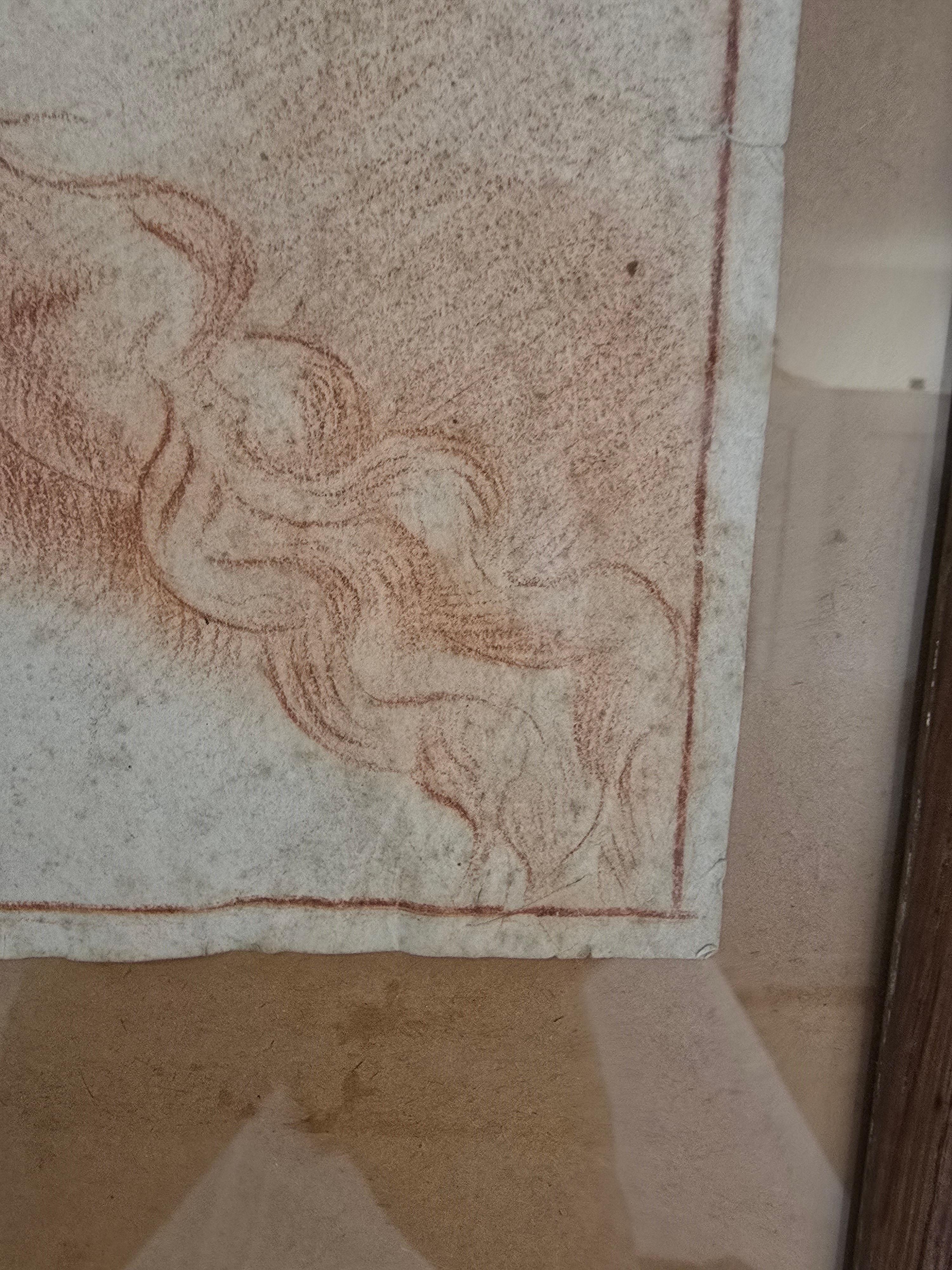 Disegno datato del XVIII secolo - Ritratto di una giovane donna (6 maggio 1780-70?) in vendita 3