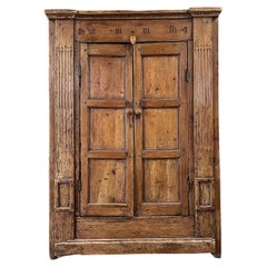 Antique 18th Century Decorative Dutch Armoire