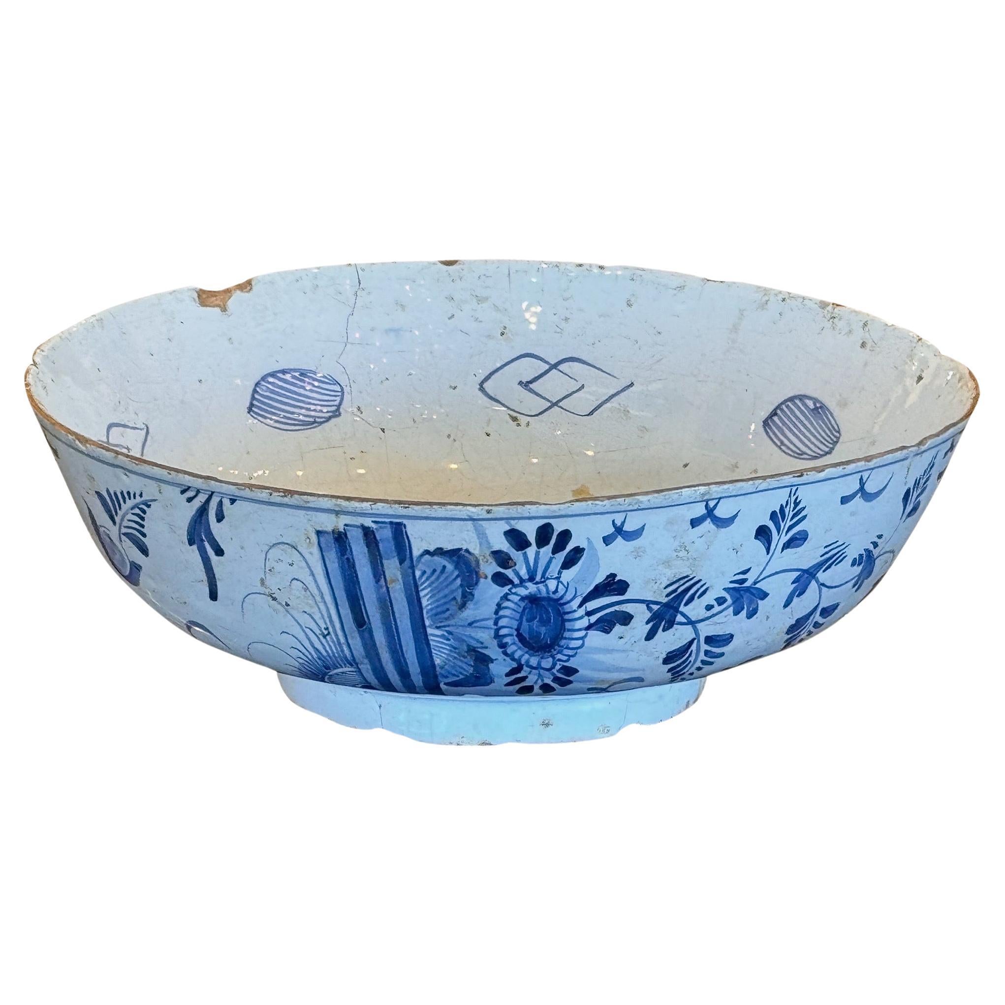 18th Century Delft Bowl